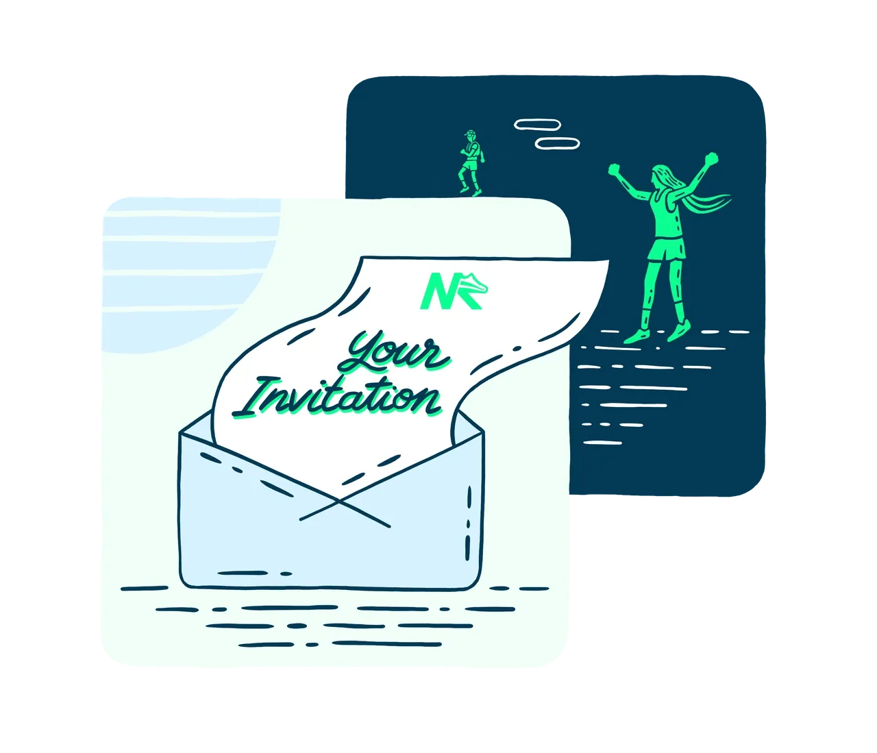 Illustration Gestion des invitations