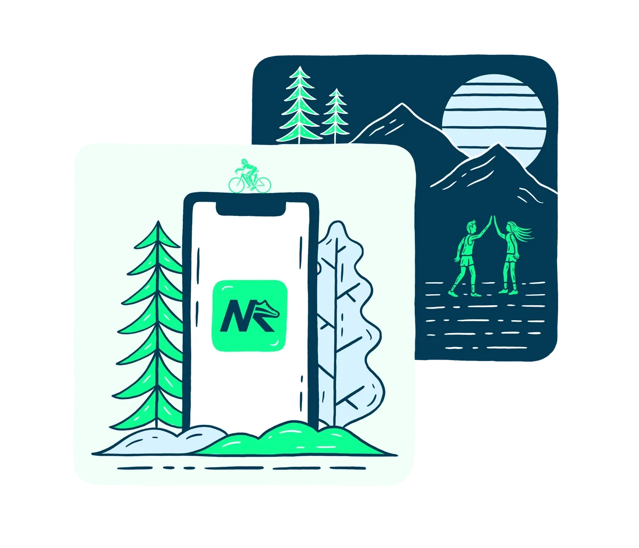 Illustration NextRun App